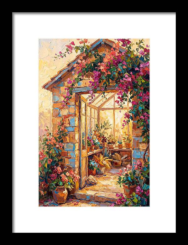 Mediterranean Greenhouse Oasis