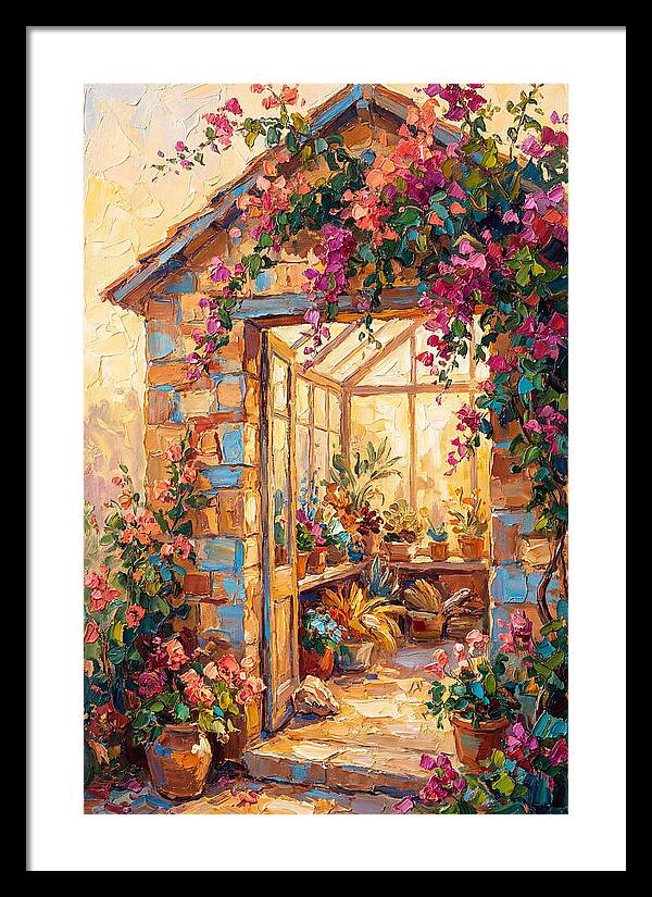 Mediterranean Greenhouse Oasis