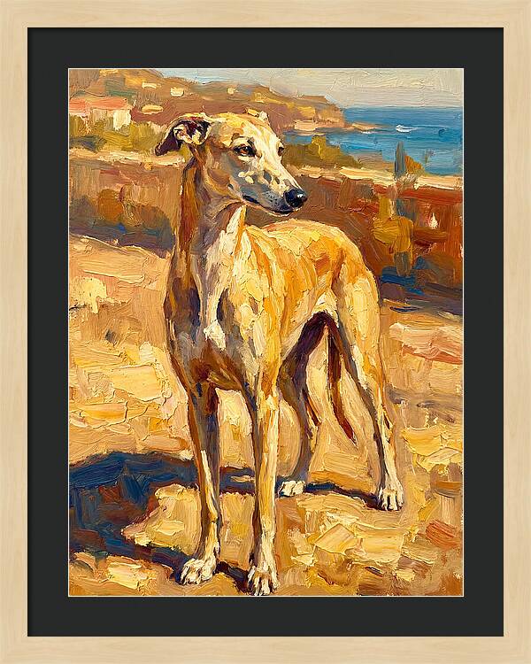 Mediterranean Greyhound Portrait