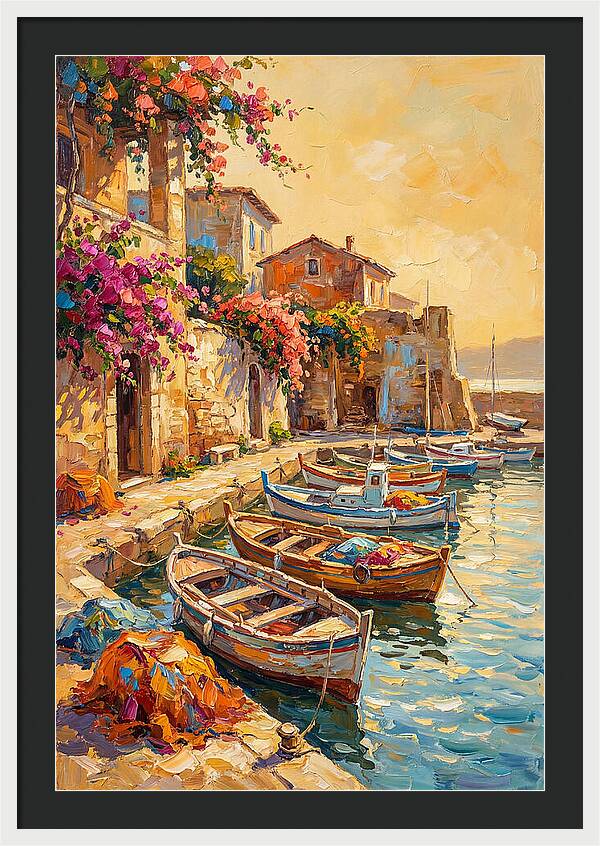 Mediterranean Harbor Serenity