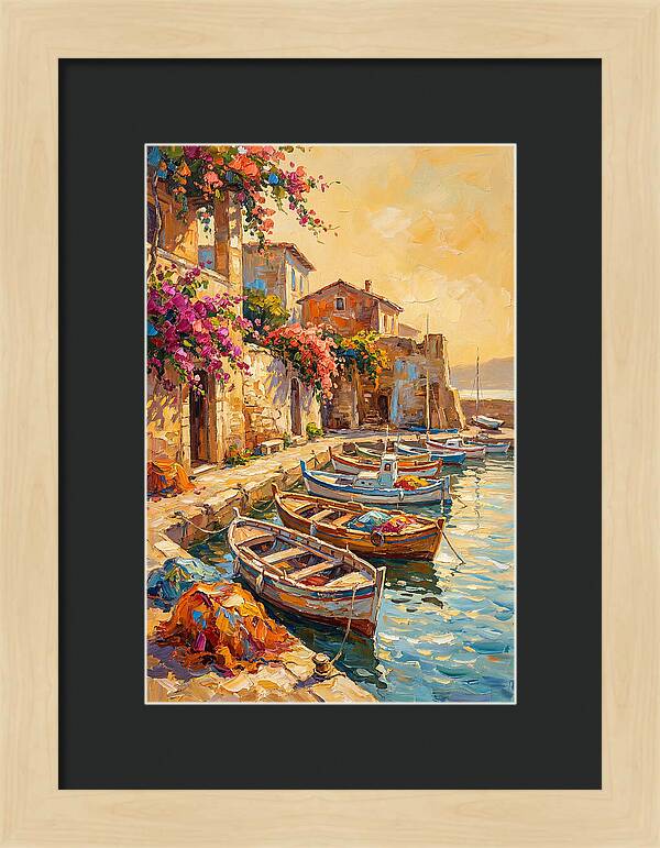 Mediterranean Harbor Serenity
