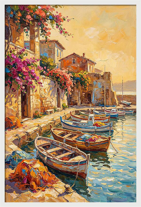 Mediterranean Harbor Serenity