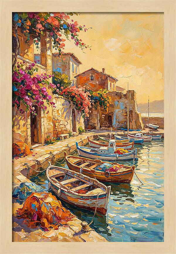 Mediterranean Harbor Serenity