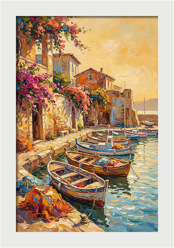 Mediterranean Harbor Serenity