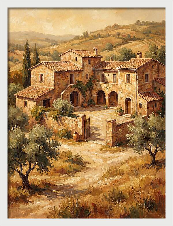 Mediterranean Homestead Serenity