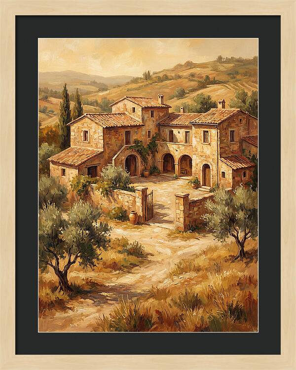 Mediterranean Homestead Serenity