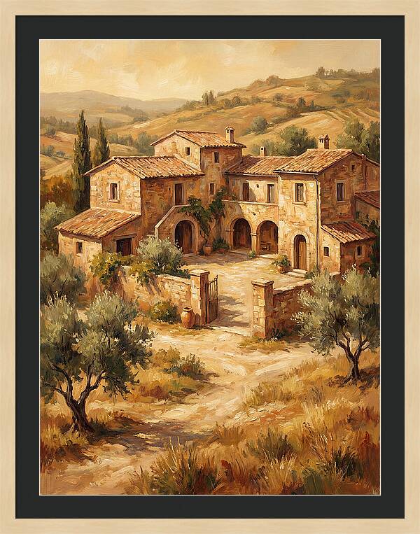Mediterranean Homestead Serenity