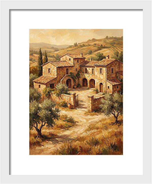 Mediterranean Homestead Serenity