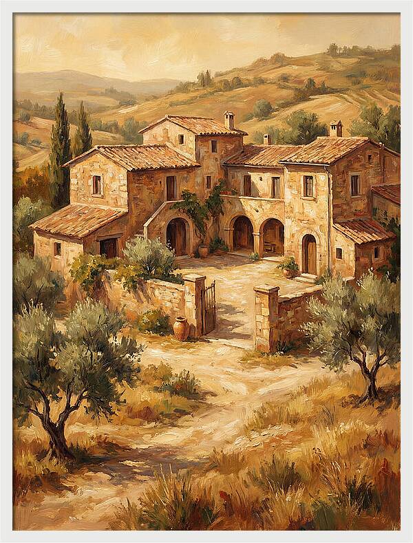 Mediterranean Homestead Serenity