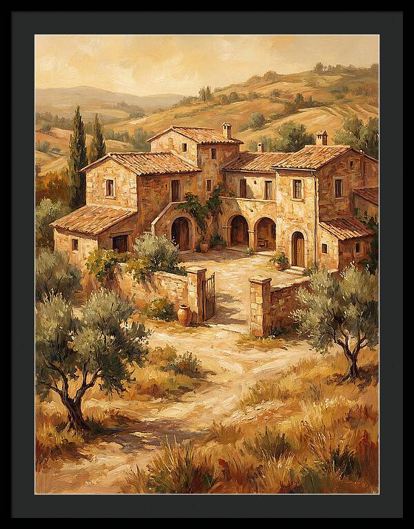Mediterranean Homestead Serenity