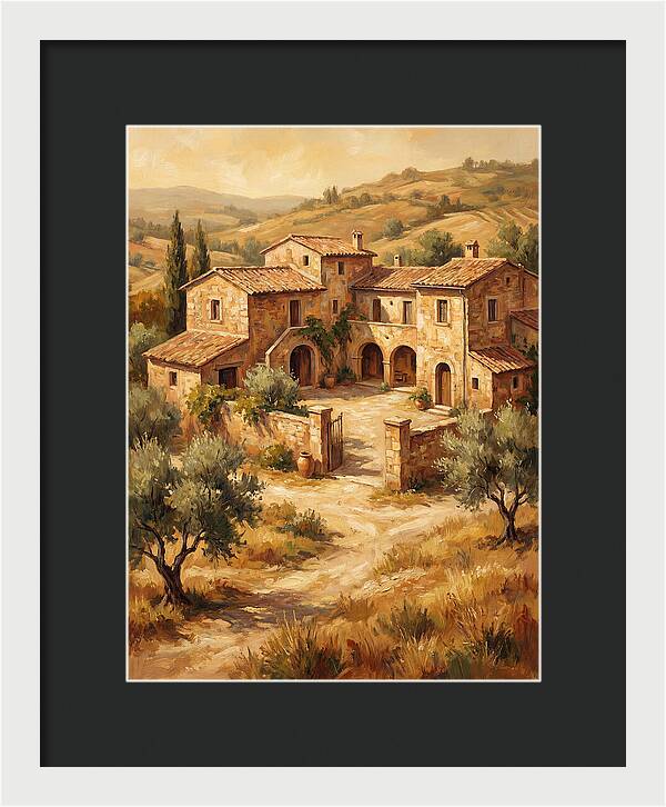 Mediterranean Homestead Serenity