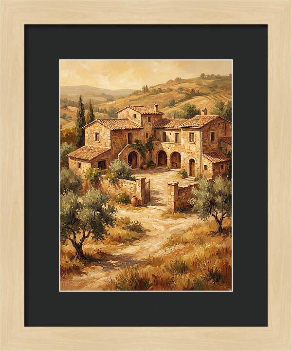 Mediterranean Homestead Serenity