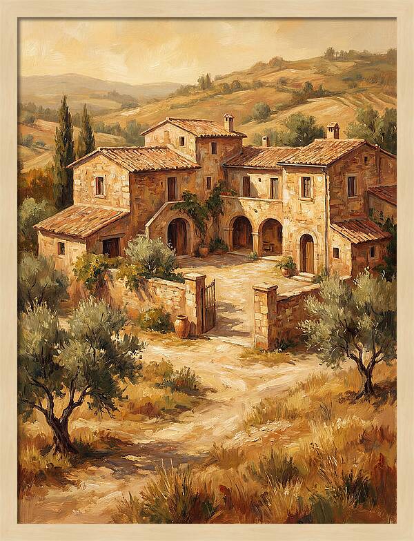 Mediterranean Homestead Serenity