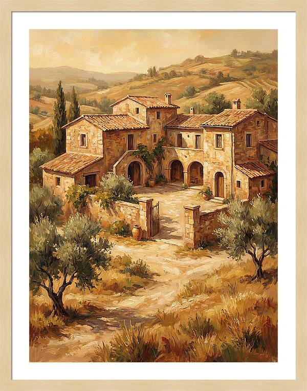 Mediterranean Homestead Serenity