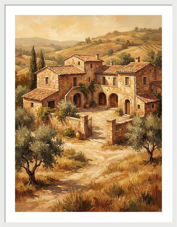 Mediterranean Homestead Serenity