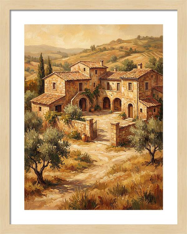 Mediterranean Homestead Serenity