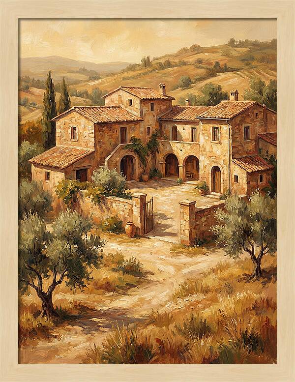 Mediterranean Homestead Serenity