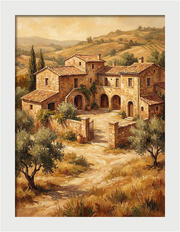 Mediterranean Homestead Serenity