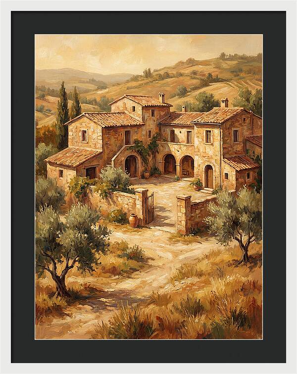 Mediterranean Homestead Serenity