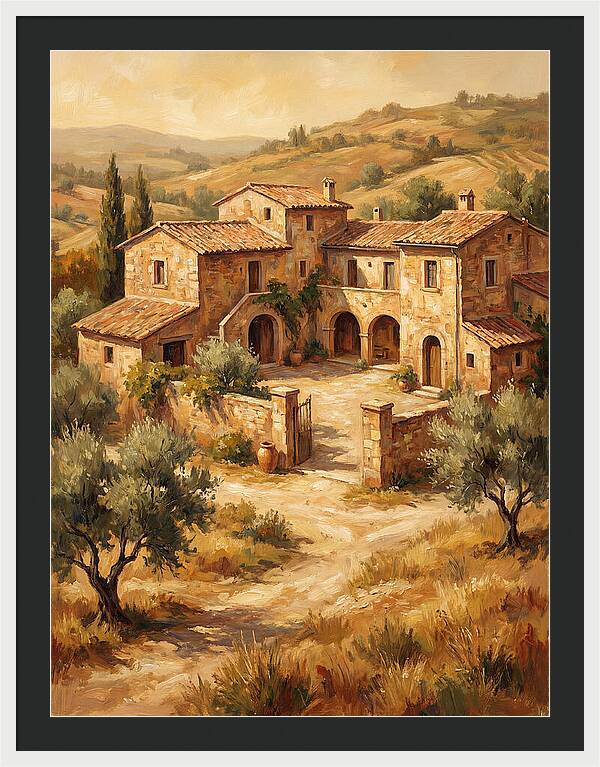 Mediterranean Homestead Serenity