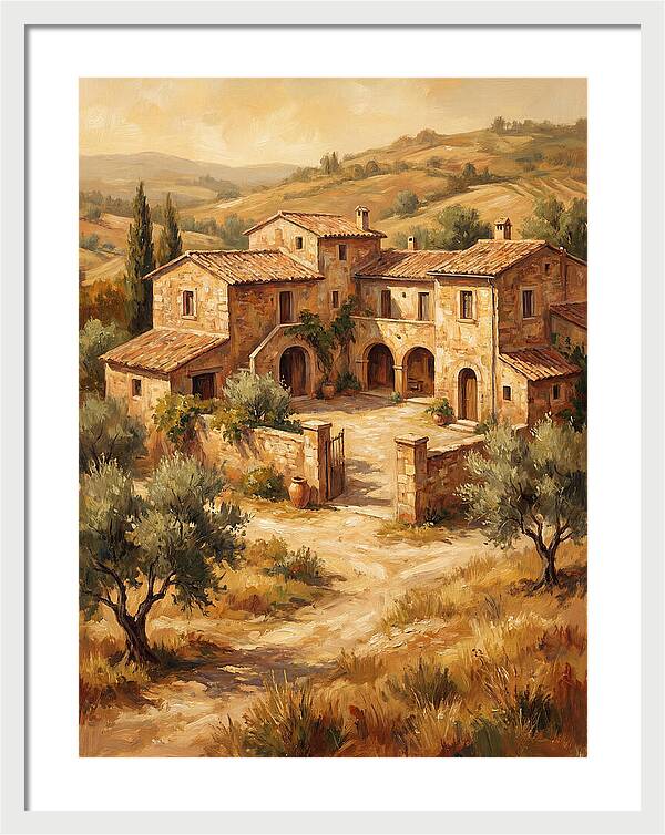 Mediterranean Homestead Serenity