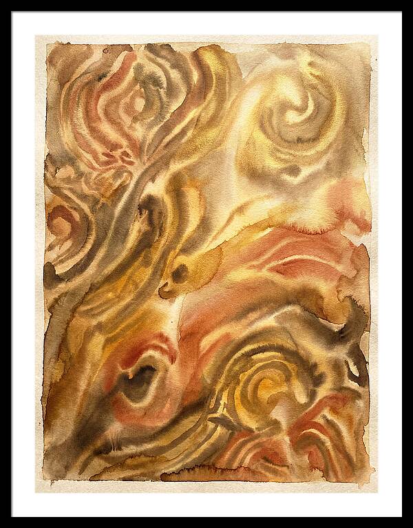 Mediterranean Ink Swirls