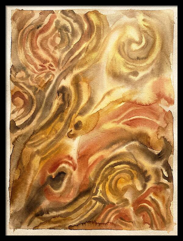 Mediterranean Ink Swirls