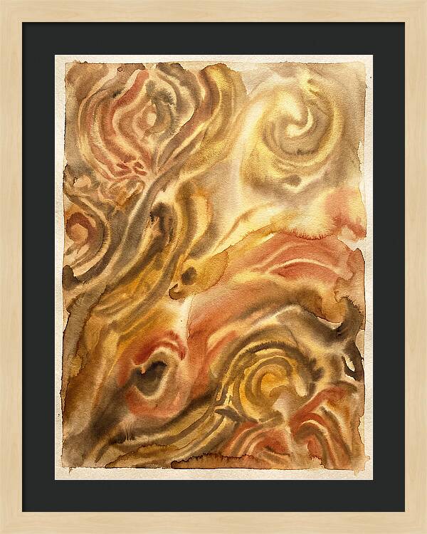 Mediterranean Ink Swirls