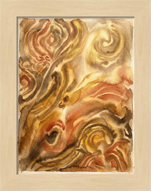 Mediterranean Ink Swirls