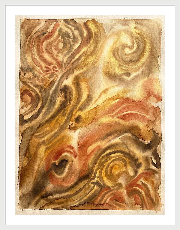 Mediterranean Ink Swirls