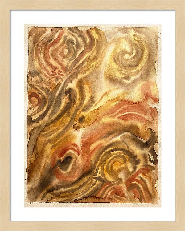 Mediterranean Ink Swirls