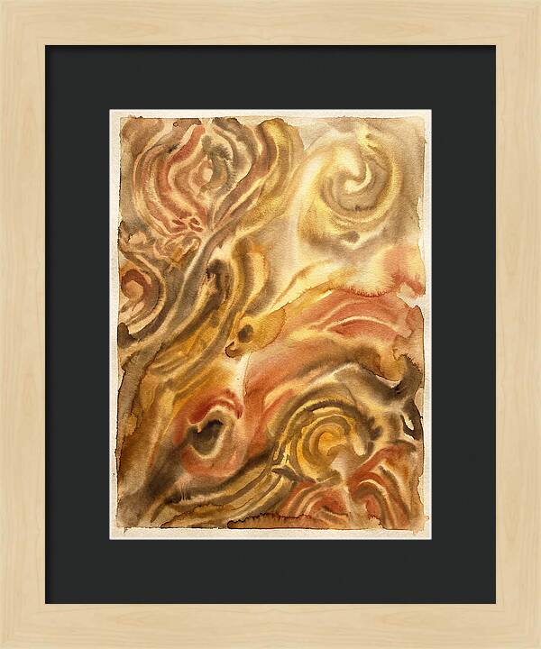 Mediterranean Ink Swirls