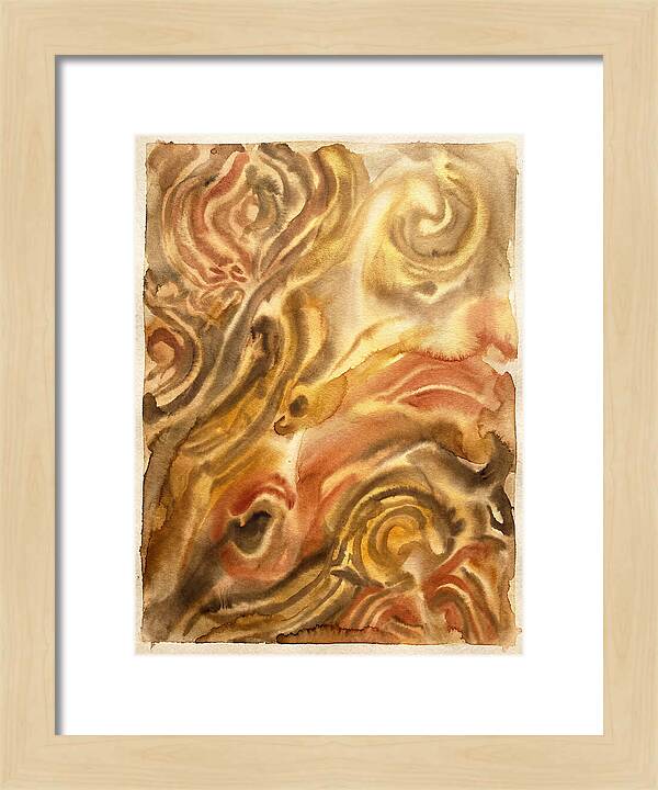 Mediterranean Ink Swirls