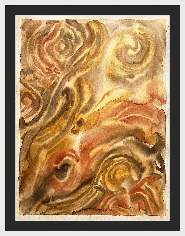 Mediterranean Ink Swirls