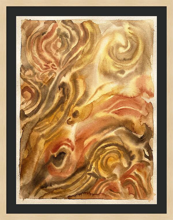 Mediterranean Ink Swirls