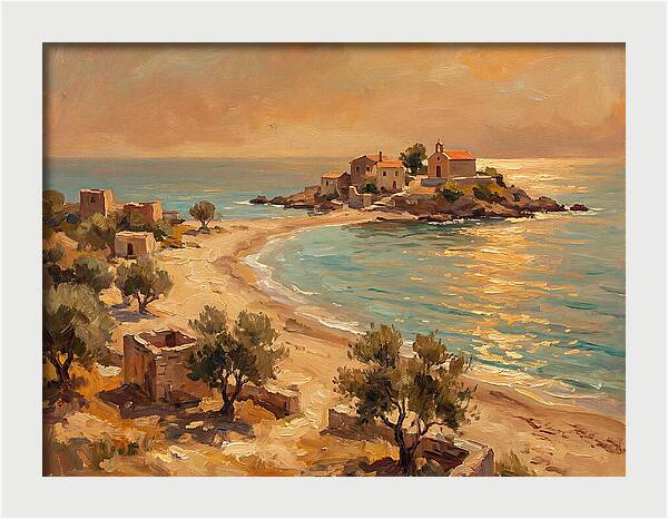Mediterranean Island Serenity