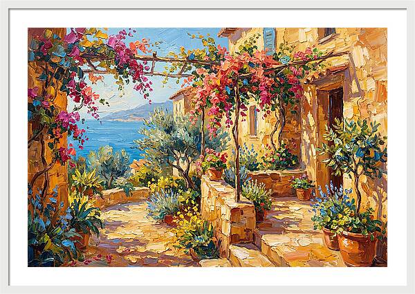 Mediterranean Kitchen Garden Bliss