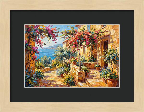Mediterranean Kitchen Garden Bliss