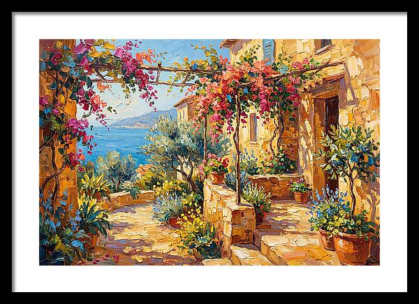 Mediterranean Kitchen Garden Bliss