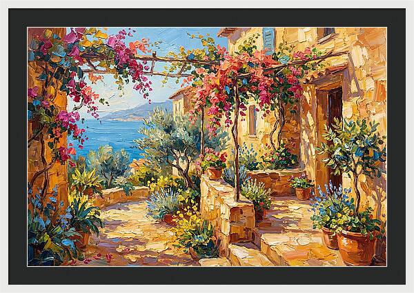 Mediterranean Kitchen Garden Bliss