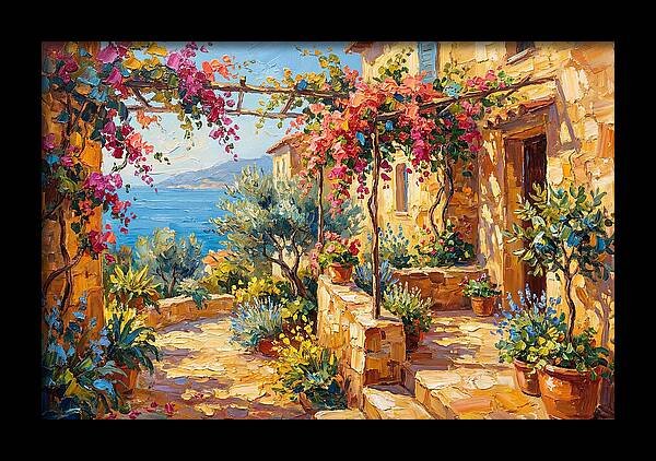 Mediterranean Kitchen Garden Bliss