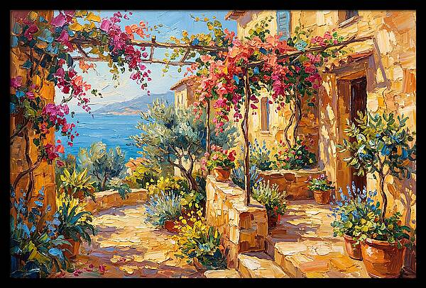 Mediterranean Kitchen Garden Bliss