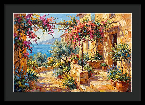 Mediterranean Kitchen Garden Bliss