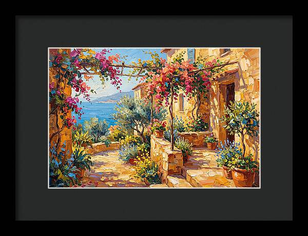 Mediterranean Kitchen Garden Bliss