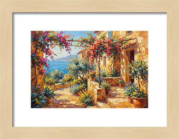 Mediterranean Kitchen Garden Bliss
