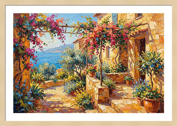 Mediterranean Kitchen Garden Bliss