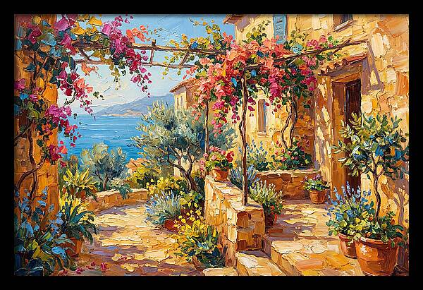 Mediterranean Kitchen Garden Bliss