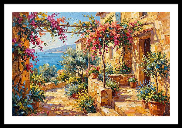 Mediterranean Kitchen Garden Bliss