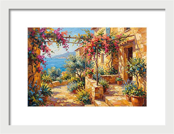 Mediterranean Kitchen Garden Bliss