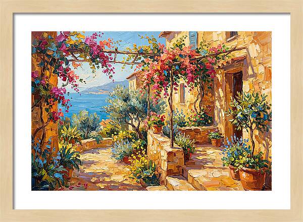 Mediterranean Kitchen Garden Bliss